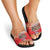 Remembering Tuskegee Airmen Slide Sandals Heroes of the 332nd Squadron Red Art - Wonder Print Shop