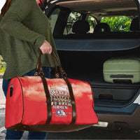 Remembering Tuskegee Airmen Travel Bag Heroes of the 332nd Squadron Red Art - Wonder Print Shop