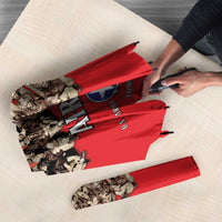 Remembering Tuskegee Airmen Umbrella Heroes of the 332nd Squadron Red Art - Wonder Print Shop
