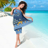 Personalised Jewish Hanukkah Xmas Sarong Merry Chrismukkah - Wonder Print Shop