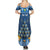 Personalised Jewish Hanukkah Xmas Summer Maxi Dress Merry Chrismukkah - Wonder Print Shop