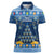 Personalised Jewish Hanukkah Xmas Women Polo Shirt Merry Chrismukkah - Wonder Print Shop