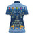 Personalised Jewish Hanukkah Xmas Women Polo Shirt Merry Chrismukkah - Wonder Print Shop