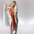 Niger Black-Crowned Crane Hooded Blanket Coat Of Arms - Kente Pattern