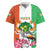 Niger Black-Crowned Crane Rugby Jersey Coat Of Arms - Kente Pattern - Wonder Print Shop