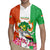 Niger Black-Crowned Crane Rugby Jersey Coat Of Arms - Kente Pattern - Wonder Print Shop