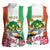 Niger Black-Crowned Crane Women Sleeveless Polo Shirt Coat Of Arms - Kente Pattern - Wonder Print Shop