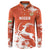Custom Niger Football Button Sweatshirt Go Menas - Wonder Print Shop