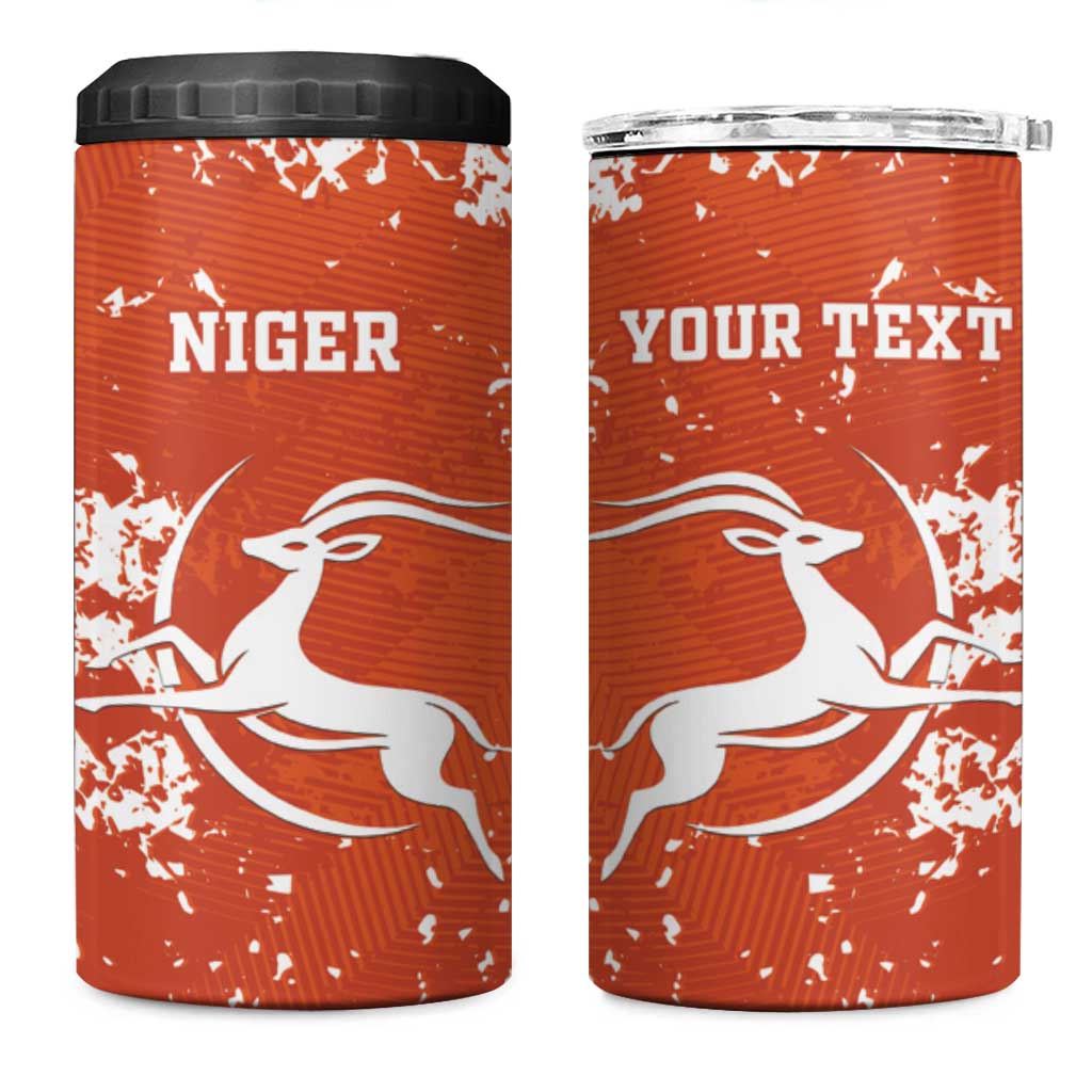 Custom Niger Football 4 in 1 Can Cooler Tumbler Go Menas - Wonder Print Shop