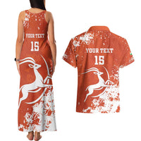 Custom Niger Football Couples Matching Tank Maxi Dress and Hawaiian Shirt Go Menas - Wonder Print Shop