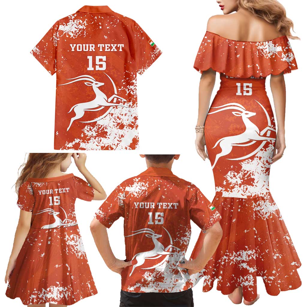 Custom Niger Football Family Matching Mermaid Dress and Hawaiian Shirt Go Menas - Wonder Print Shop