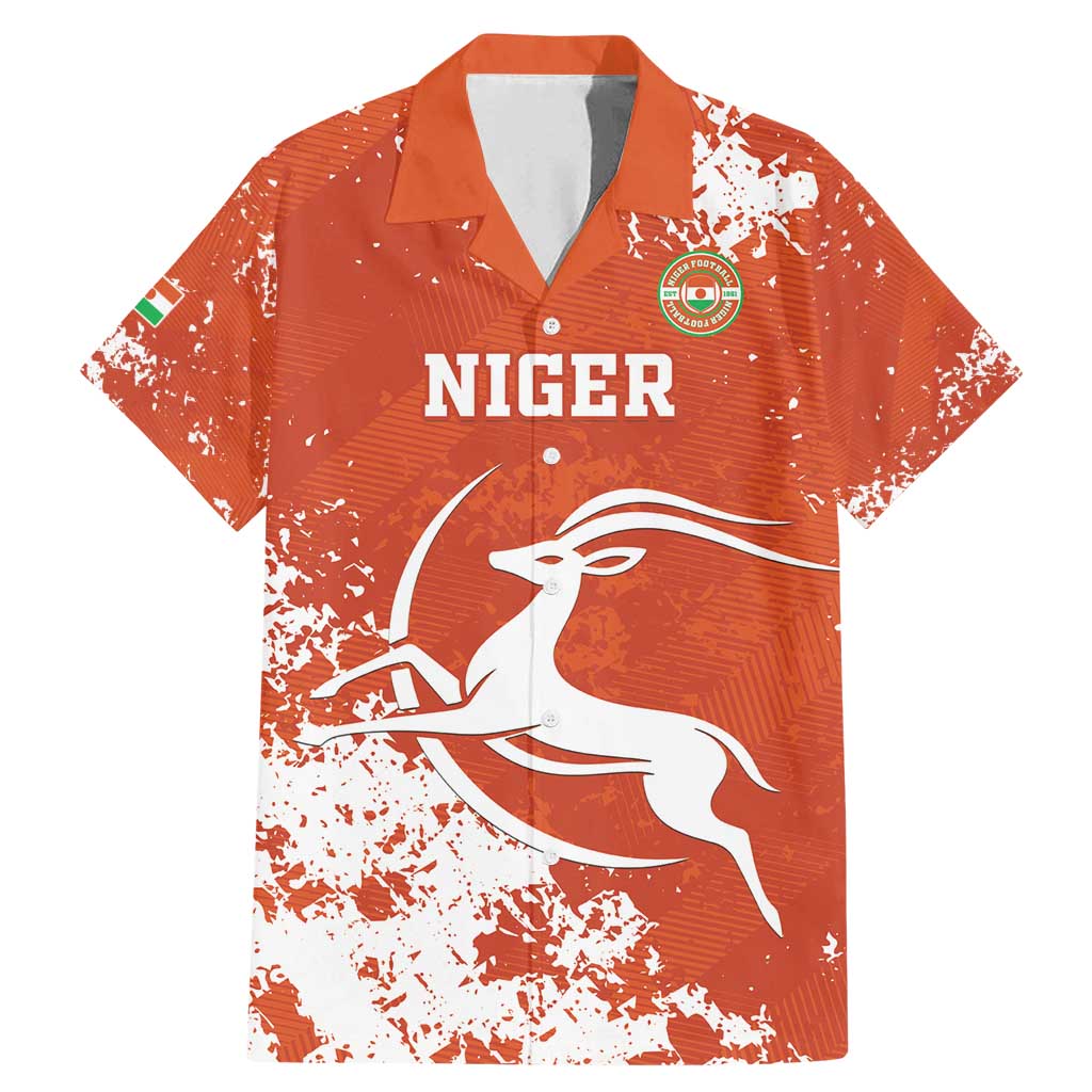 Custom Niger Football Family Matching Mermaid Dress and Hawaiian Shirt Go Menas - Wonder Print Shop