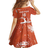 Custom Niger Football Family Matching Off The Shoulder Long Sleeve Dress and Hawaiian Shirt Go Menas - Wonder Print Shop