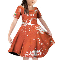 Custom Niger Football Family Matching Off Shoulder Short Dress and Hawaiian Shirt Go Menas - Wonder Print Shop