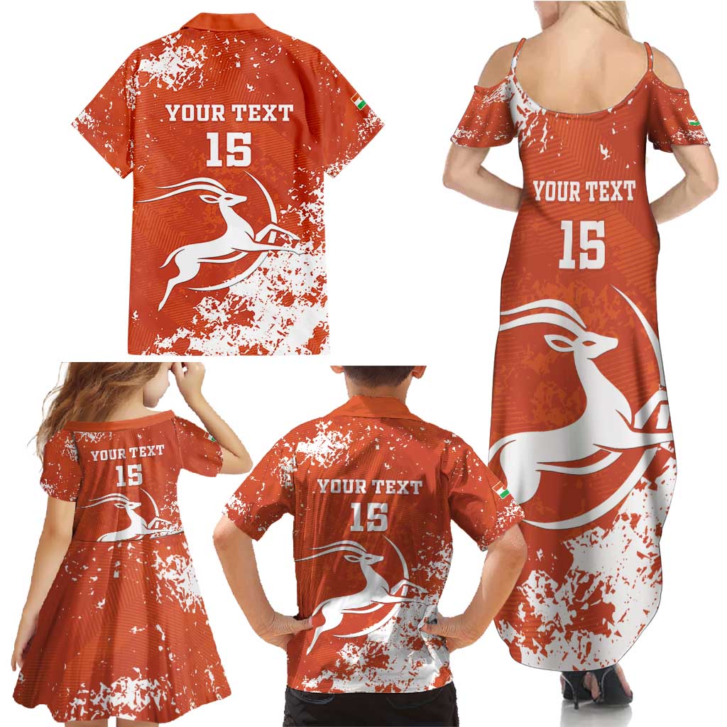 Custom Niger Football Family Matching Summer Maxi Dress and Hawaiian Shirt Go Menas - Wonder Print Shop
