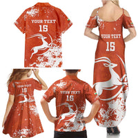 Custom Niger Football Family Matching Summer Maxi Dress and Hawaiian Shirt Go Menas - Wonder Print Shop