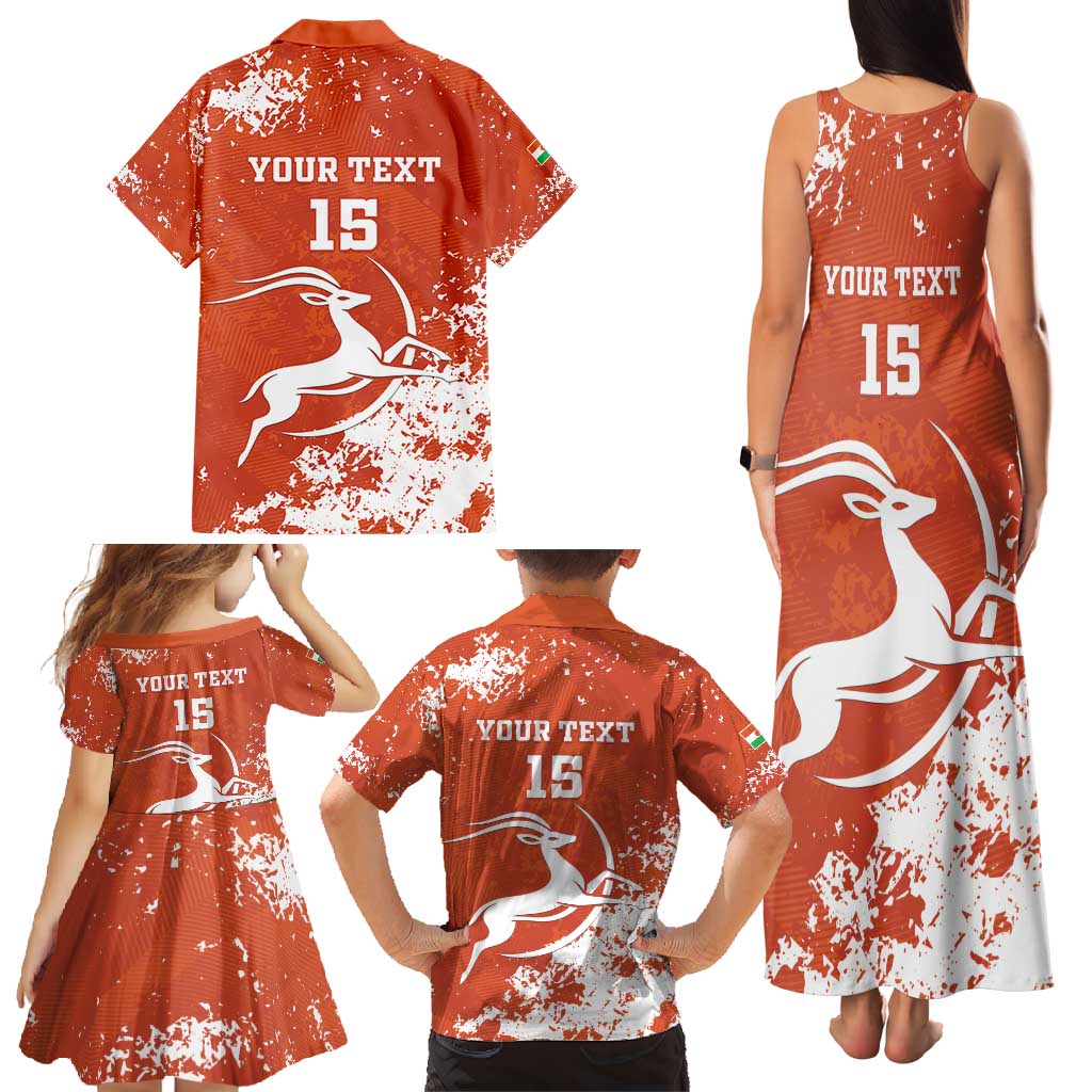 Custom Niger Football Family Matching Tank Maxi Dress and Hawaiian Shirt Go Menas - Wonder Print Shop