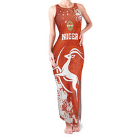 Custom Niger Football Family Matching Tank Maxi Dress and Hawaiian Shirt Go Menas - Wonder Print Shop