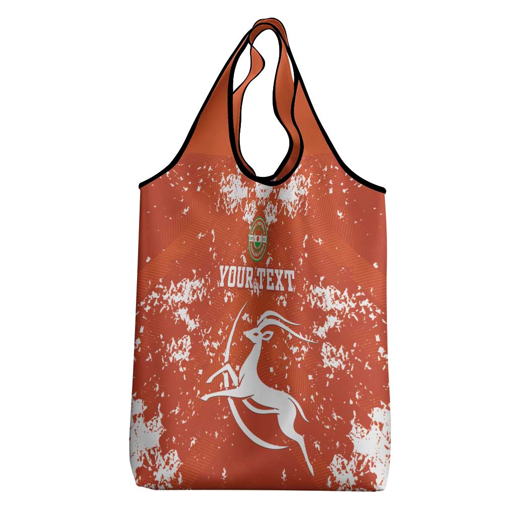 Custom Niger Football Grocery Bag Go Menas