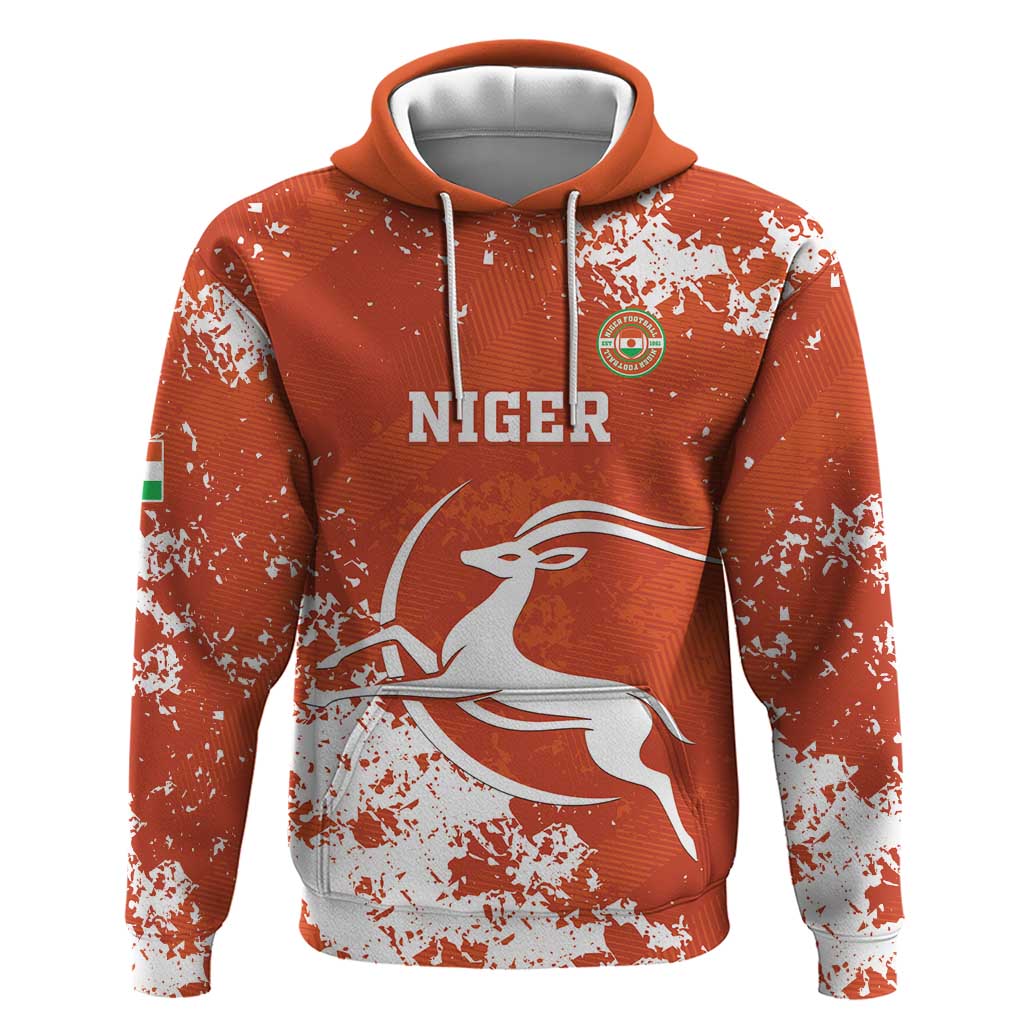 Custom Niger Football Hoodie Go Menas - Wonder Print Shop