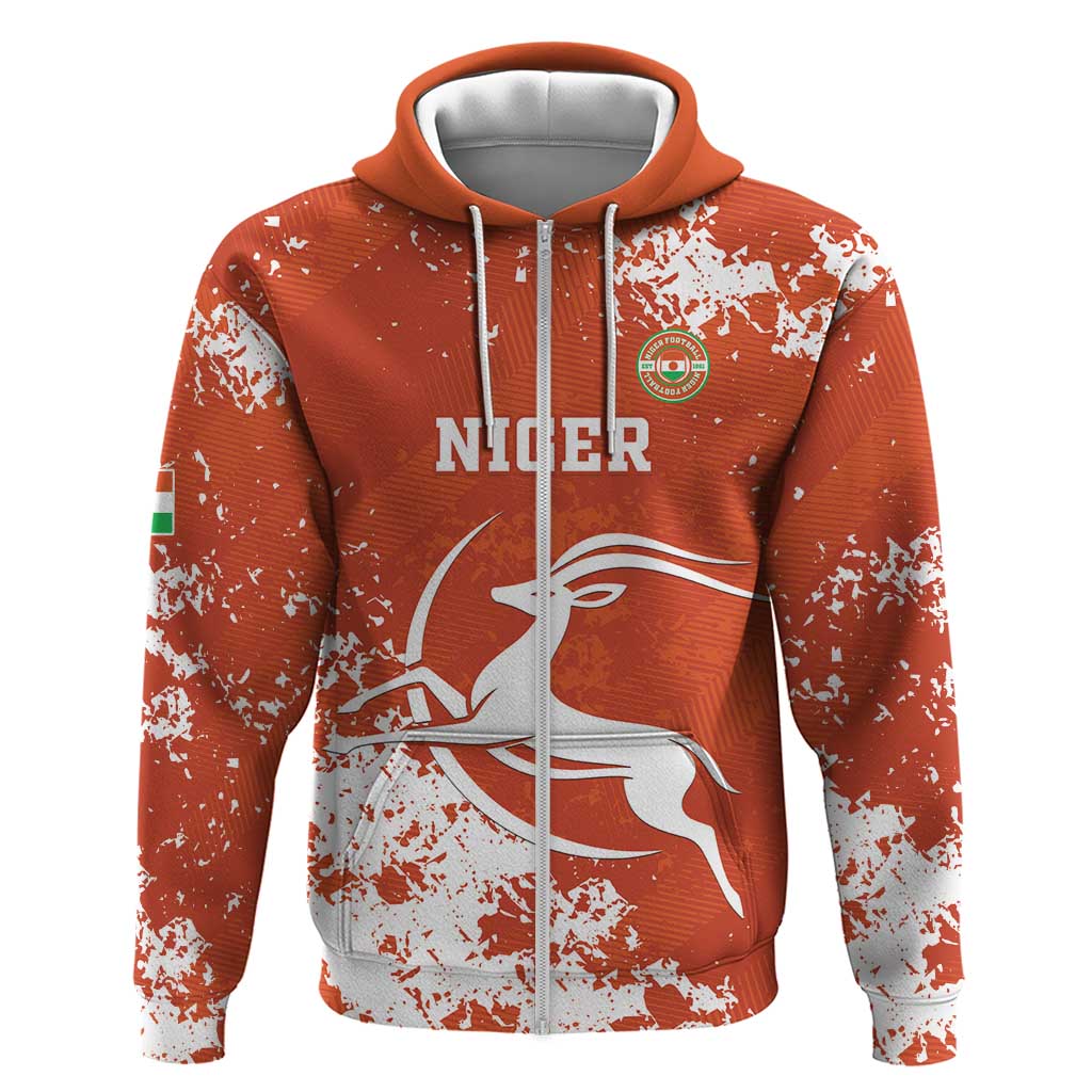 Custom Niger Football Hoodie Go Menas - Wonder Print Shop