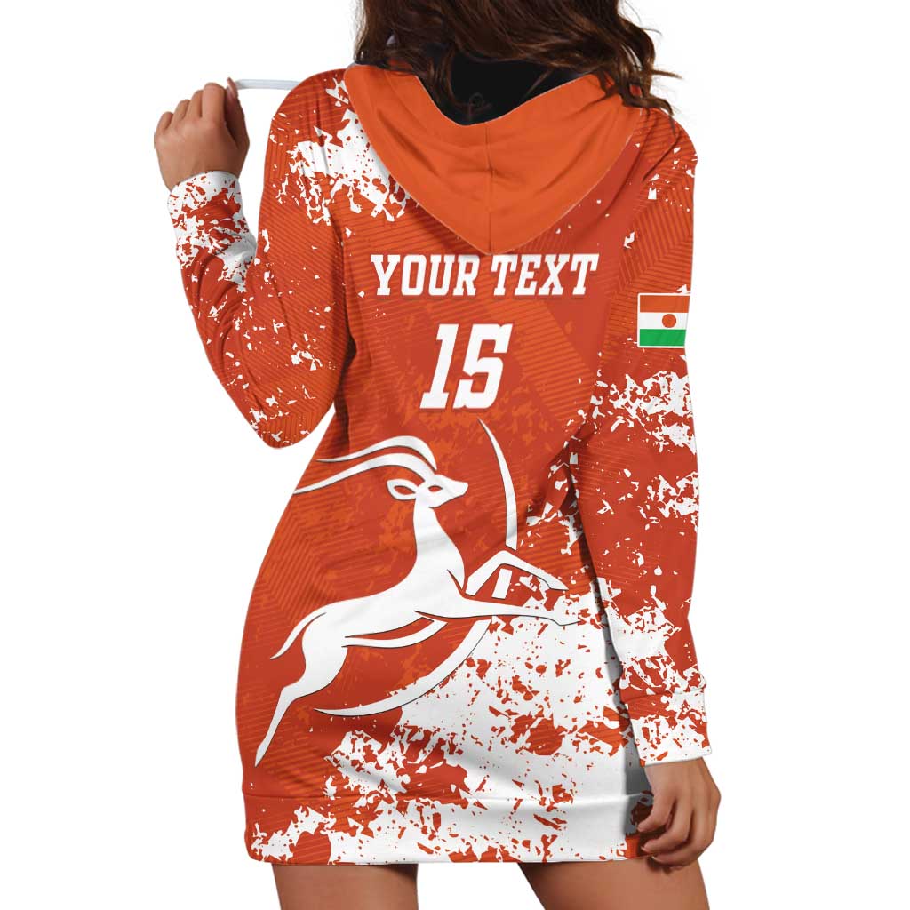 Custom Niger Football Hoodie Dress Go Menas - Wonder Print Shop