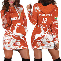 Custom Niger Football Hoodie Dress Go Menas - Wonder Print Shop