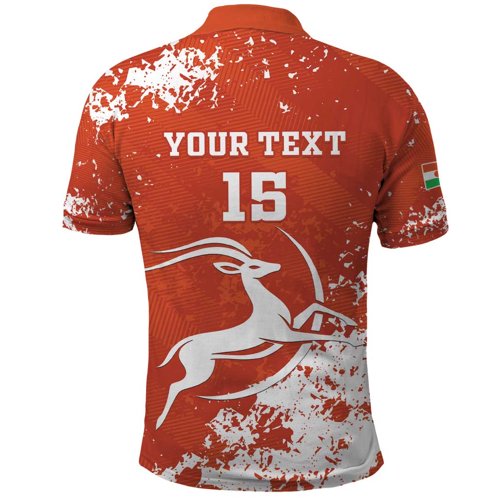 Custom Niger Football Polo Shirt Go Menas - Wonder Print Shop