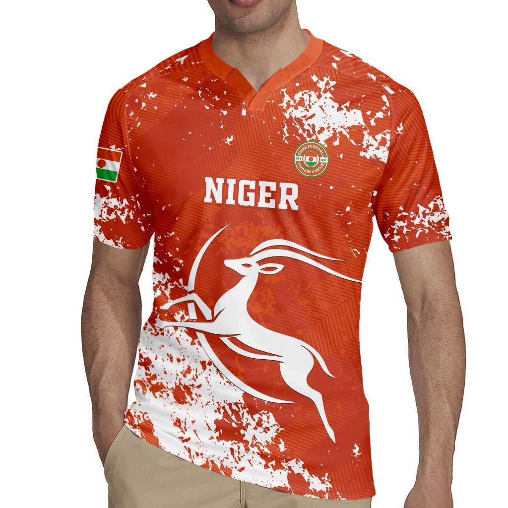 Custom Niger Football Rugby Jersey Go Menas - Wonder Print Shop