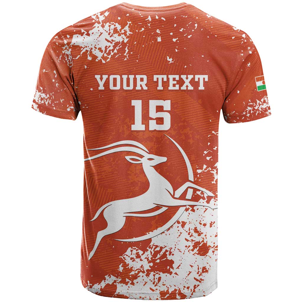 Custom Niger Football T Shirt Go Menas - Wonder Print Shop