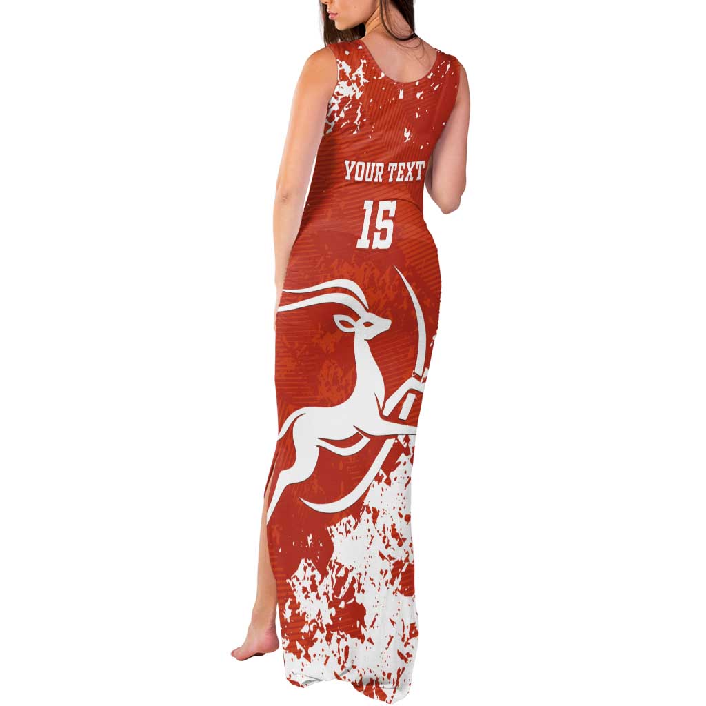 Custom Niger Football Tank Maxi Dress Go Menas - Wonder Print Shop