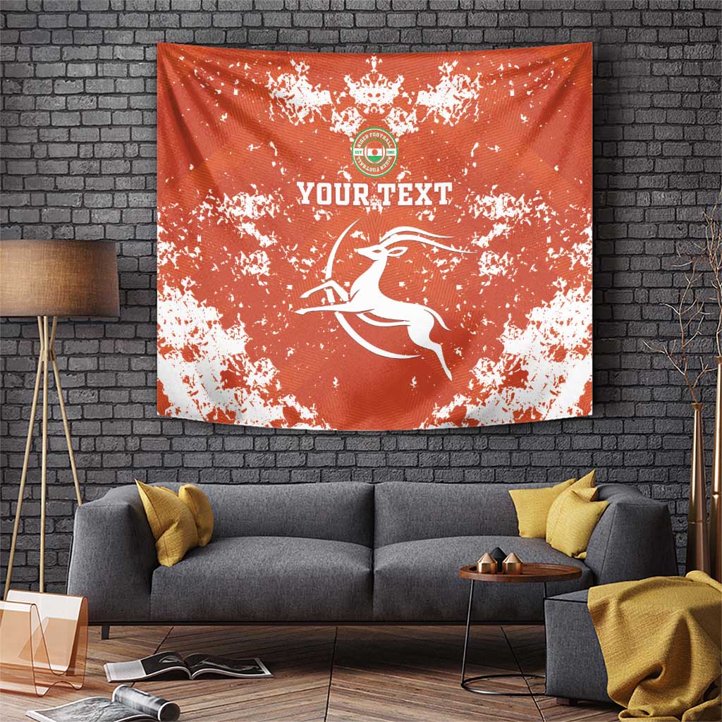 Custom Niger Football Tapestry Go Menas - Wonder Print Shop