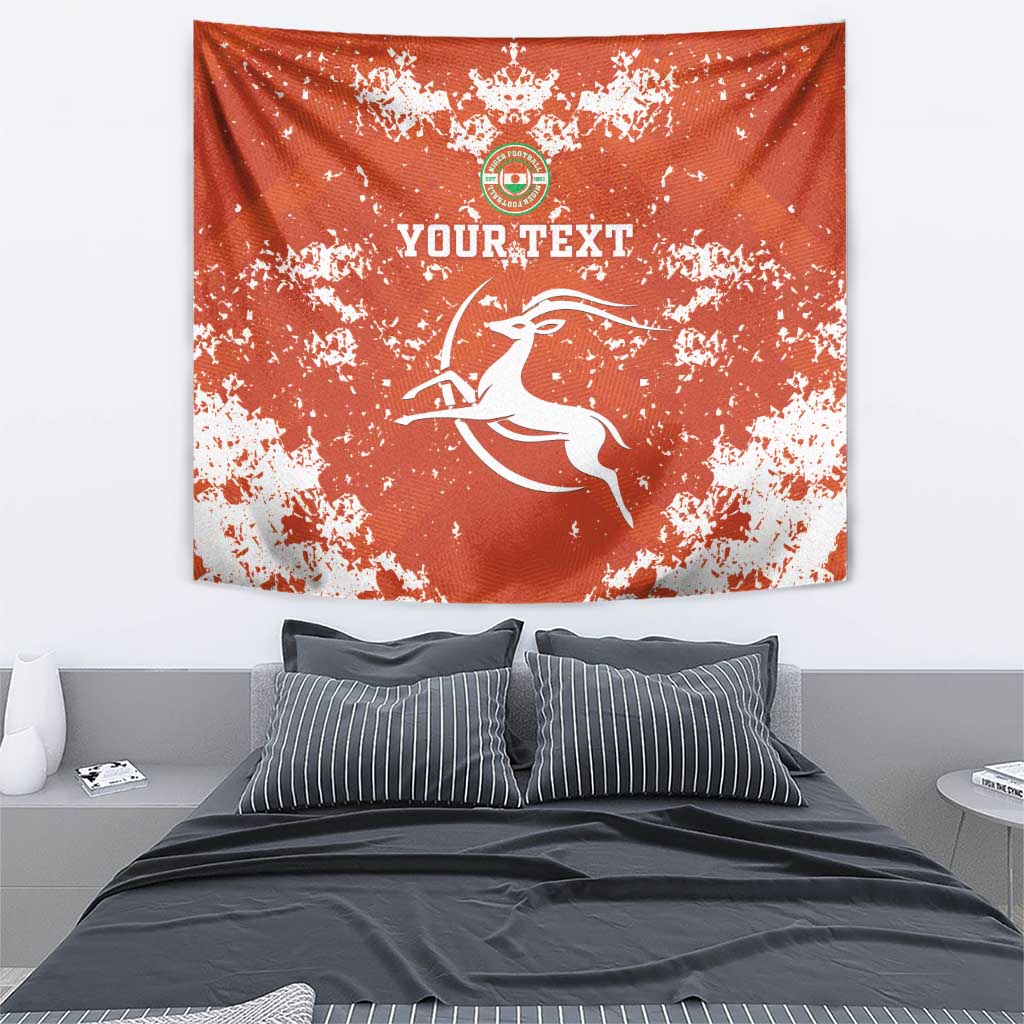 Custom Niger Football Tapestry Go Menas - Wonder Print Shop