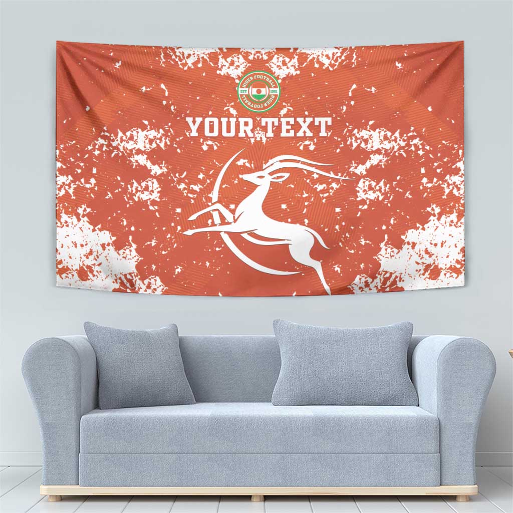 Custom Niger Football Tapestry Go Menas - Wonder Print Shop