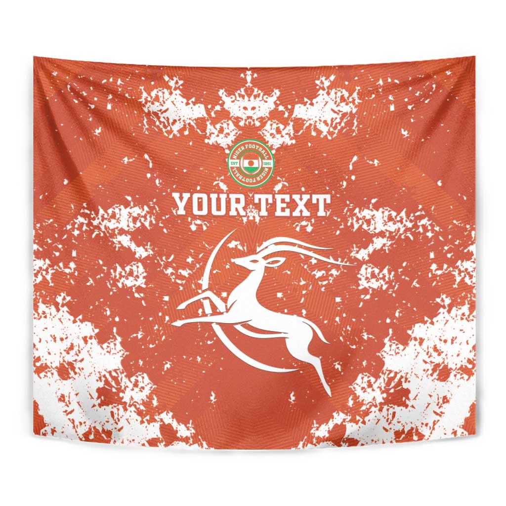 Custom Niger Football Tapestry Go Menas - Wonder Print Shop