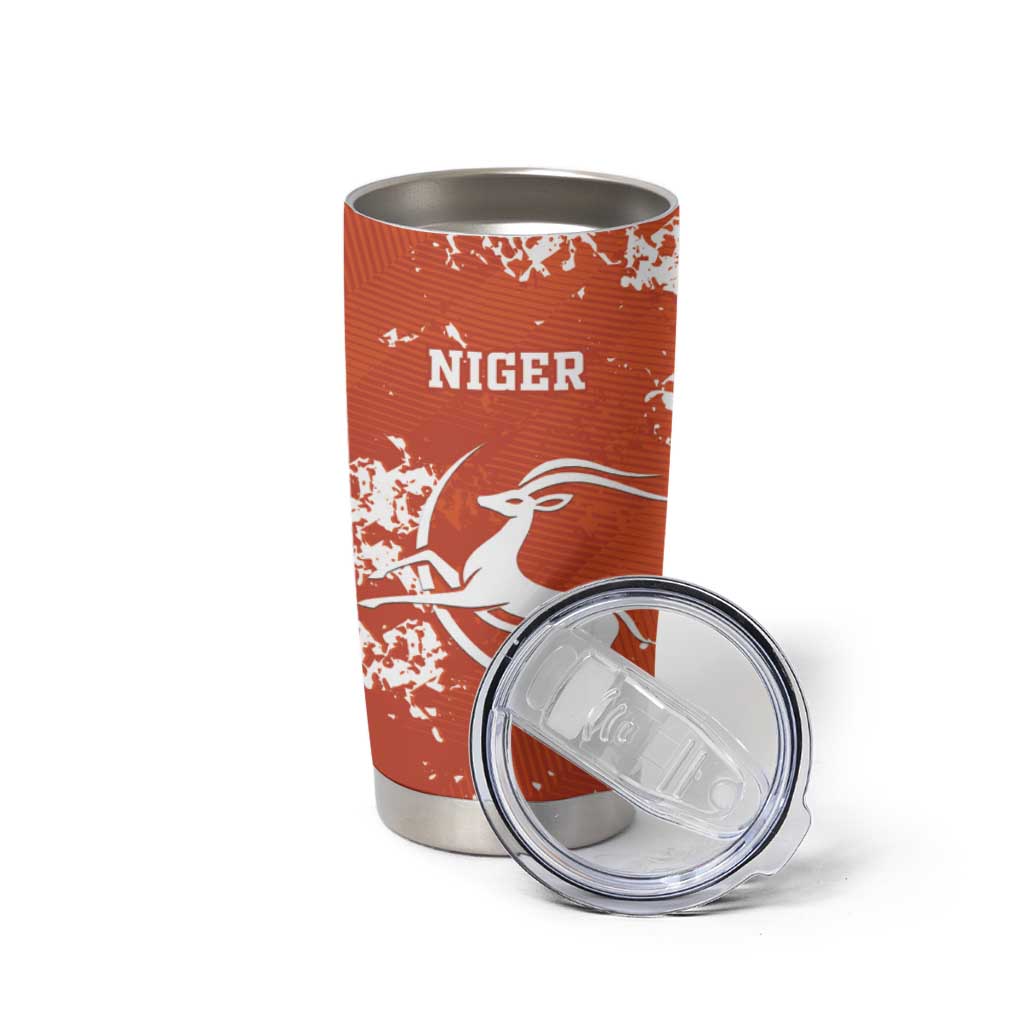 Custom Niger Football Tumbler Cup Go Menas - Wonder Print Shop