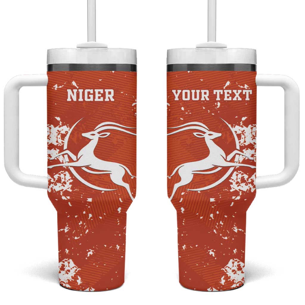 Custom Niger Football Tumbler With Handle Go Menas - Wonder Print Shop