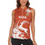 Custom Niger Football Women Sleeveless Polo Shirt Go Menas - Wonder Print Shop