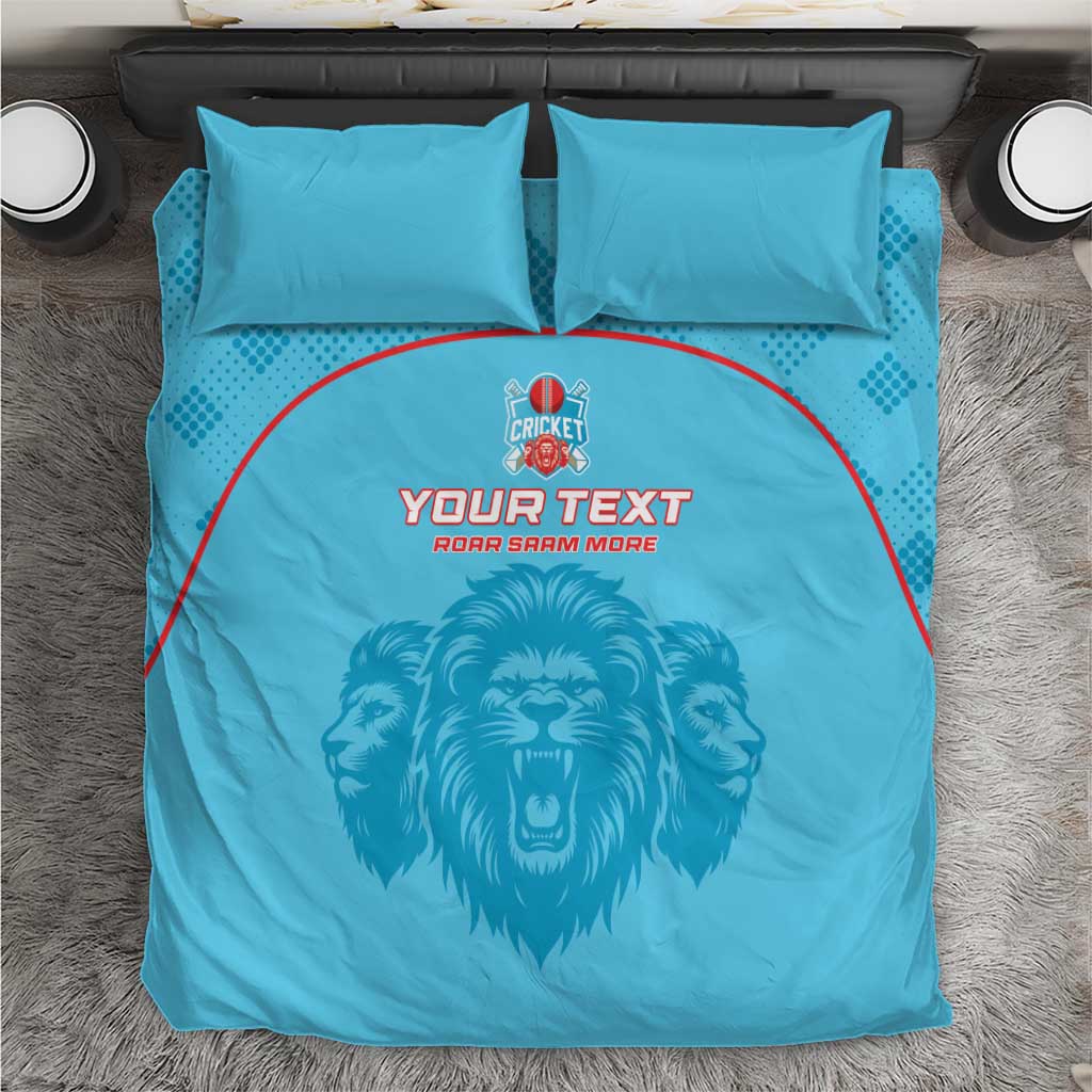 Custom South Africa Pretoria Cricket Bedding Set Roar Saam More - This Is Pretoria - Wonder Print Shop