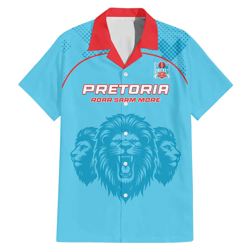 Custom South Africa Pretoria Cricket Family Matching Mermaid Dress and Hawaiian Shirt Roar Saam More - This Is Pretoria - Wonder Print Shop