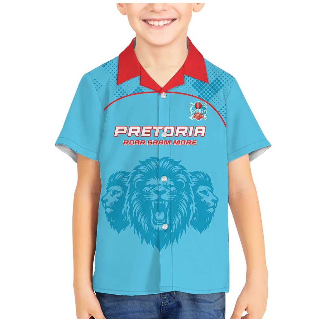 Custom South Africa Pretoria Cricket Family Matching Mermaid Dress and Hawaiian Shirt Roar Saam More - This Is Pretoria - Wonder Print Shop