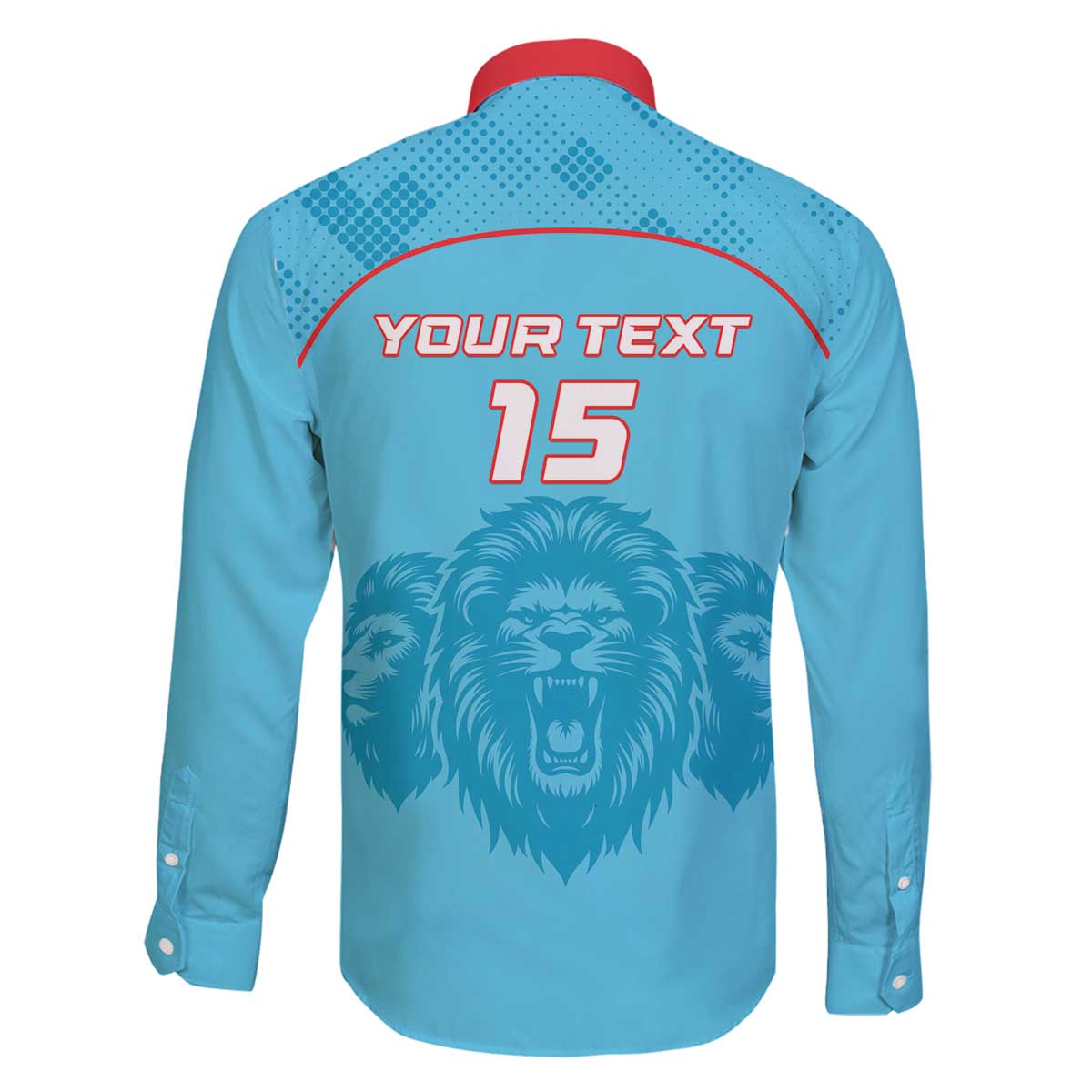 Custom South Africa Pretoria Cricket Family Matching Off The Shoulder Long Sleeve Dress and Hawaiian Shirt Roar Saam More - This Is Pretoria - Wonder Print Shop