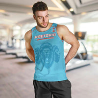 Custom South Africa Pretoria Cricket Men Tank Top Roar Saam More - This Is Pretoria - Wonder Print Shop