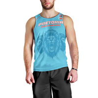 Custom South Africa Pretoria Cricket Men Tank Top Roar Saam More - This Is Pretoria - Wonder Print Shop