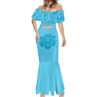 Custom South Africa Pretoria Cricket Mermaid Dress Roar Saam More - This Is Pretoria - Wonder Print Shop