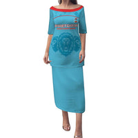 Custom South Africa Pretoria Cricket Puletasi Roar Saam More - This Is Pretoria - Wonder Print Shop