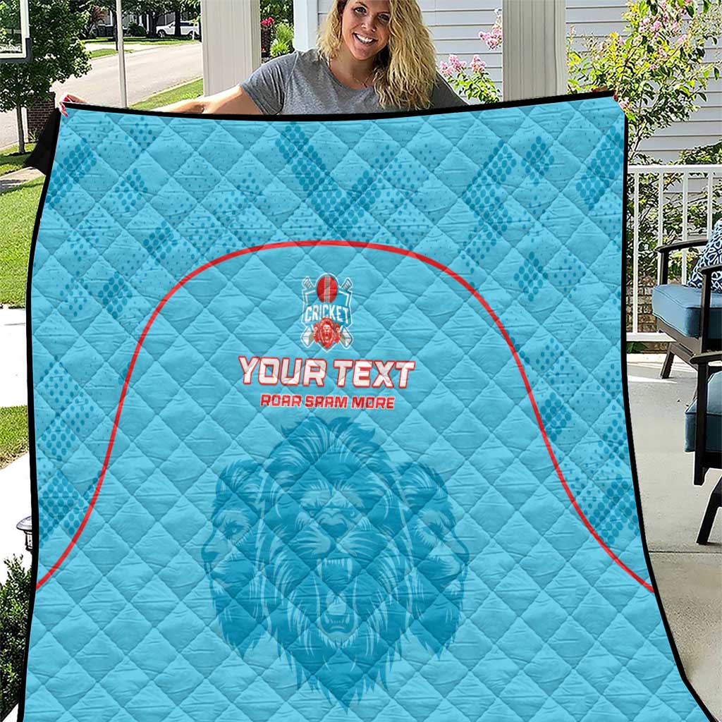 Custom South Africa Pretoria Cricket Quilt Roar Saam More - This Is Pretoria - Wonder Print Shop