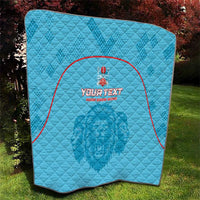 Custom South Africa Pretoria Cricket Quilt Roar Saam More - This Is Pretoria - Wonder Print Shop
