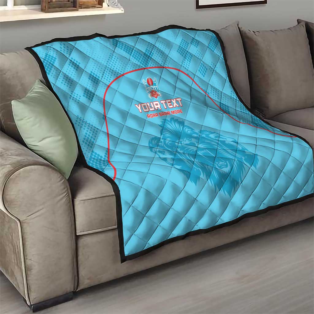 Custom South Africa Pretoria Cricket Quilt Roar Saam More - This Is Pretoria - Wonder Print Shop