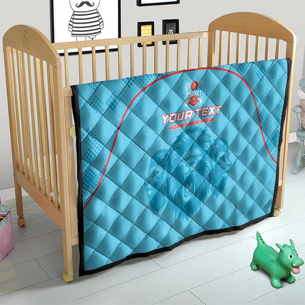 Custom South Africa Pretoria Cricket Quilt Roar Saam More - This Is Pretoria - Wonder Print Shop